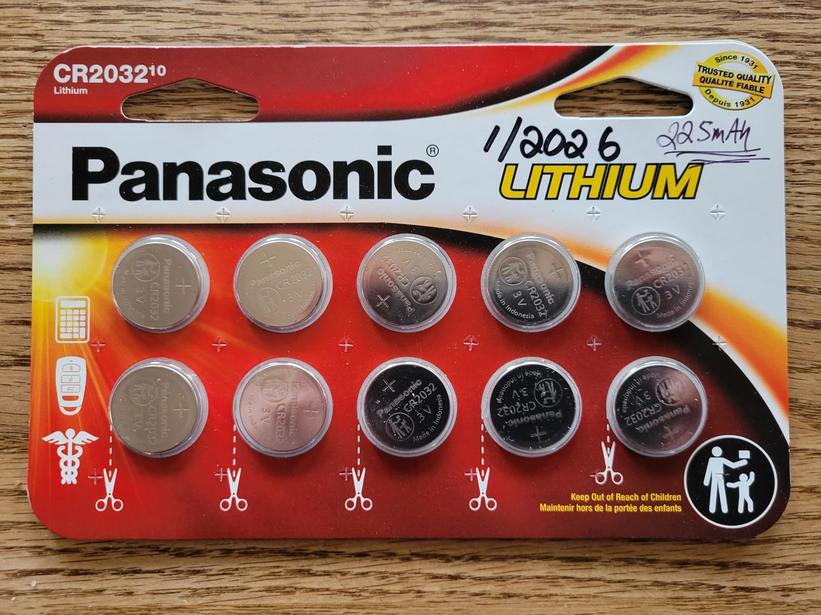 CR2032 battery customer review photo 1